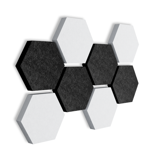 SILENT4® Juego Hexagon de fieltro PET