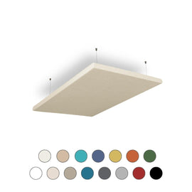 SILENT4® PET-vello con rivestimento in tessuto, 114x72cm, soffitto